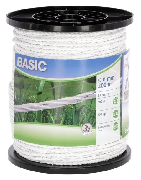 linka-ogrodzeniowa-basic-200-m-x-6-mm-biala-kerbl-liczba-przewodow-6