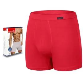 bokserki-cornette-authentic-boxer-czerwony-l