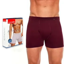 bokserki-cornette-authentic-boxer-claret-xxl