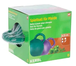 pilka-aromatyzowana-do-zabawy-dla-konia-zielony-jablko-kerbl