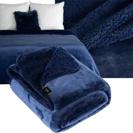 koc-narzuta-dwustronny-premium-200-x-220cm-granatowy