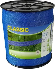 tasma-ogrodzeniowa-classic-500-m-x-20-mm-niebieska-kerbl