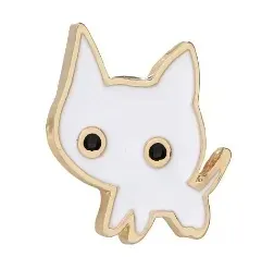 pin-przypinka-metalowa-zlota-kotek-maly-bialy
