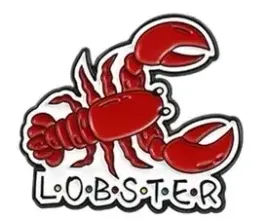 pin-przypinka-metalowa-przyjaciele-friends-lobster-homar