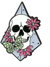 pin-przypinka-metalowa-czaszka-krysztal-kwiaty-motyl