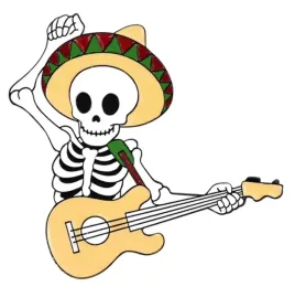 pin-przypinka-metalowa-czaszka-szkielet-meksyk-mariachi-amigos-gitara