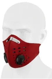 antysmogowa-maska-maseczka-sportowa-rowerowa-na-twarz-czerwona