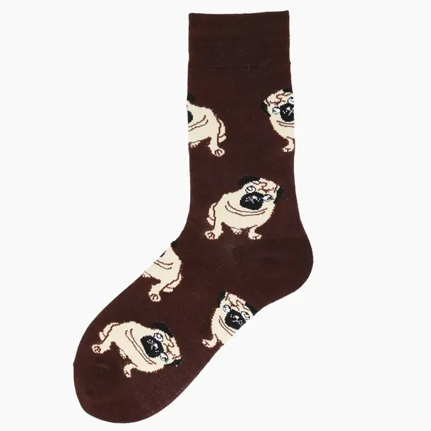 skarpetki-tkane-pies-mops-pug-40-45-stan-nowy