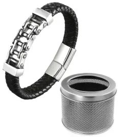 meska-bransoletka-lancuch-motocyklowy-eko-19cm