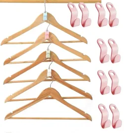 10x-wieszak-haczyk-lacznik-wieszakow-organizer-do-szafy-ubrania-zestaw