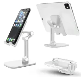 biurkowy-uchwyt-skladany-stojak-na-telefon-tablet-stabnilny-bialy
