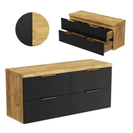 szafka-lazienkowa-wiszaca-200-cm-pod-umywalke-nablatowa-szuflady-dab-czarna