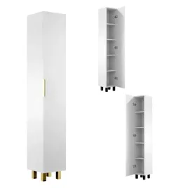 szafka-lazienkowa-waska-stojaca-30-cm-slupek-regal-polki-biala-zloty