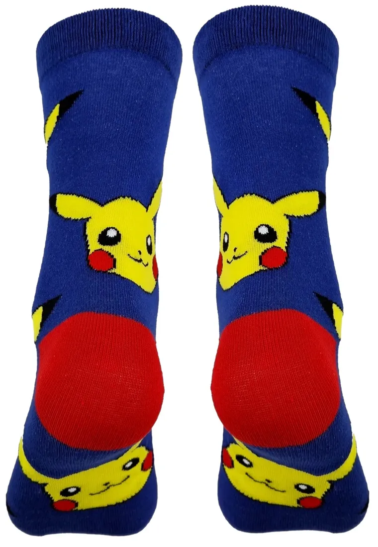 skarpetki-tkane-pokemon-pikachu-40-45-stan-nowy