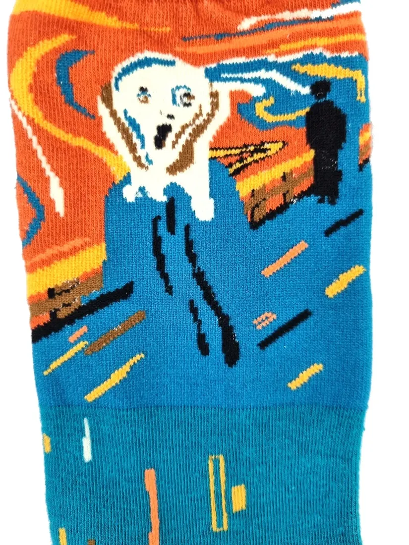 skarpetki-tkane-krzyk-munch-scream-39-45