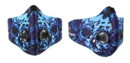 antysmogowa-maska-maseczka-sportowa-rowerowa-na-twarz-niebiesk