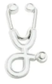 pin-przypinka-metalowa-srebrna-stetoskop-lekarz-medyk-pielegniarka