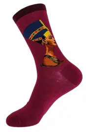 skarpetki-tkane-obrazy-neferetiti-bordowa-39-45