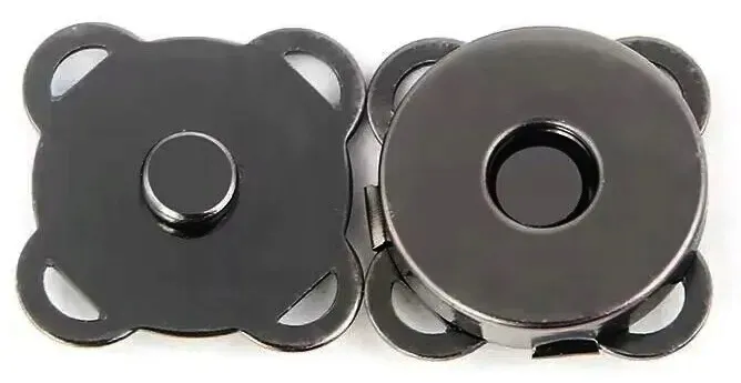 ZAPIĘCIE MAGNETYCZNE ZATRZASK DO SAMODZIELNEGO WSZYCIA 18MM CZARNY