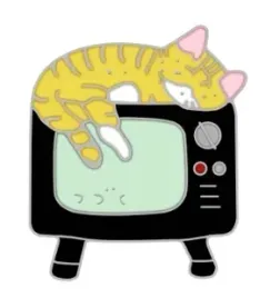 pin-przypinka-metalowa-srebrna-kot-kotek-spiacy-telewizor-tv
