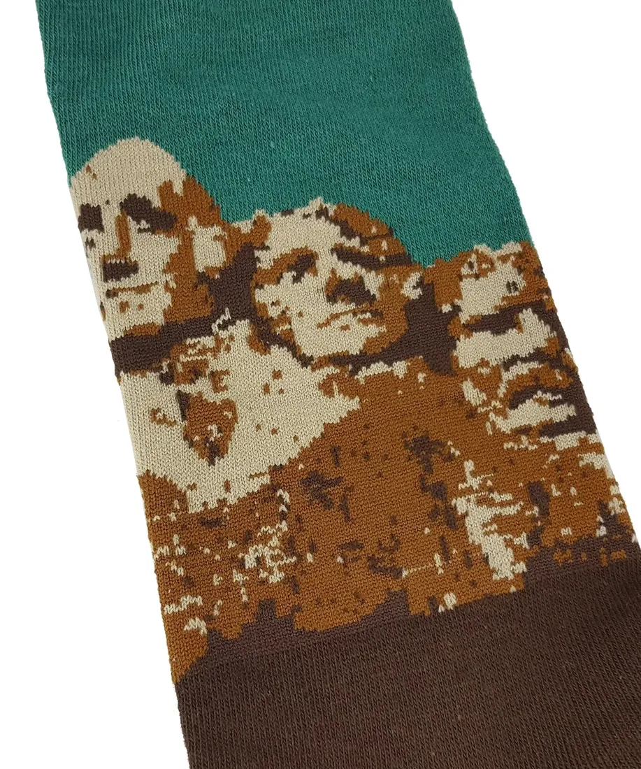 skarpetki-tkane-mount-rushmore-prezydenci-41-45