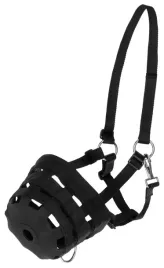 kaganiec-dla-konia-nylonowy-czarny-roz-cob-covalliero