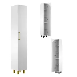 szafka-lazienkowa-waska-stojaca-30-cm-slupek-regal-polki-biala-zloty