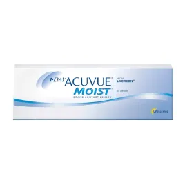 Zdjęcie produktu Soczewki kontaktowe Acuvue Moist 1-DAY 30 szt. BC: 8.5, Moc: -3,25 nawilża