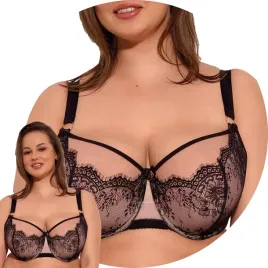 gaia-1273m-aina-maxi-biustonosz-polusztywniany-semi-soft-czarno-rozowy-70l