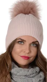 rozowa-ciepla-czapka-damska-na-polarze-modny-pompon-polski-producent-j2