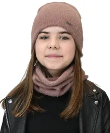 zestaw-dla-dziewczynki-czapka-komin-karmel-al2