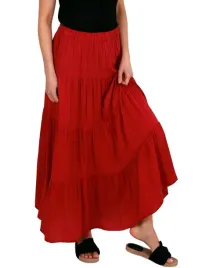 dluga-spodnica-maxi-damska-z-falbanami-boho-bordo