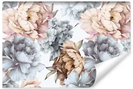 fototapeta-do-sypialni-piwonie-peonie-kwiaty-styl-retro-natura-450x300