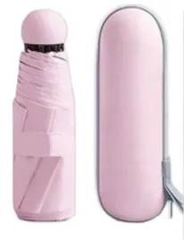 parasol-skladany-z-etui-lekki-wytrzymaly-8-paneli-rozowy-z-czarnym-wnetrzem