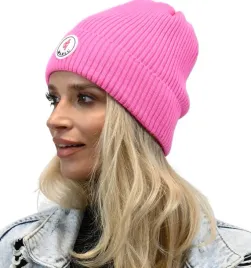 wygodna-czapka-damska-beanie-neon-roz-n1