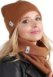 czapka-z-kominem-komplet-damski-szalik-polski-producent-prazki-tuba