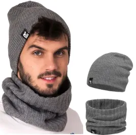 szary-komplet-meski-czapka-z-kominem-tuba-szalik-zimowy-dwie-warstwy-uni