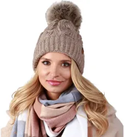 czapka-zimowa-damska-polar-warkocz-latte-a6