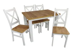 stol-maly-rozkladany-65x120-160-4-krzesla-bialy-and-dab-craft