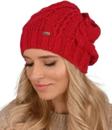 czerwona-czapka-damska-dziana-beanie-a4