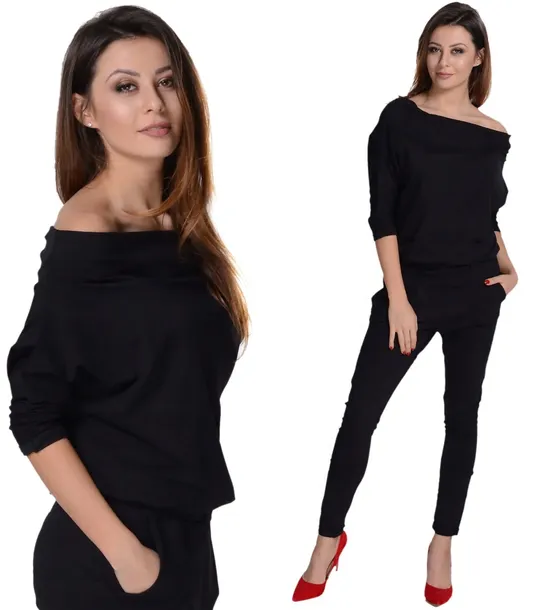 ELEGANCKI damski KOMBINEZON jakość KOLORY L