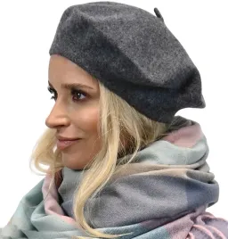 beret-damski-w-stylu-francuskim-grafit-melanz