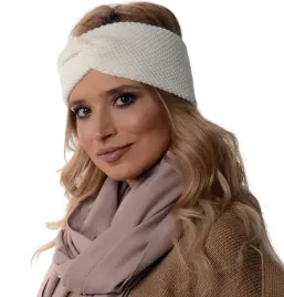 opaska-damska-na-zime-boho-wezel-krem-o3