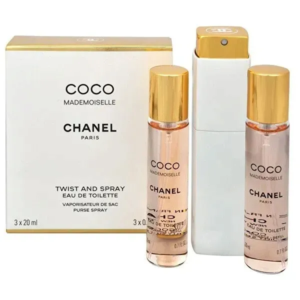 Chanel Mademoiselle edt 3x20 ml ( 60 ml ) Woda toaletowa wawa marriott