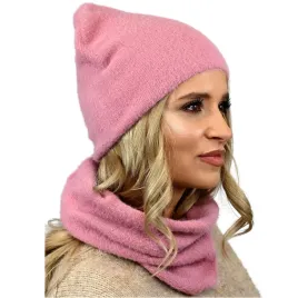 rozowy-sliczny-komplet-czapka-plus-komin-tuba-al1