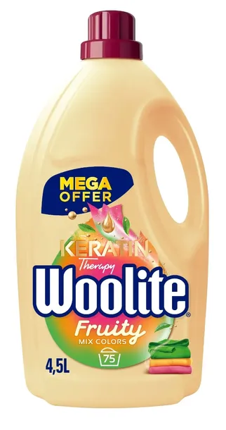 WOOLITE COLOR Płyn do prania kolorów z keratyną Owocowy zapach 4,5 L