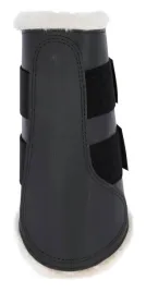 ochraniacze-ujezdzeniowe-dla-konia-ze-sztucznym-futrem-tyly-czarny-roz