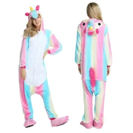 onesie-kigurumi-ciepla-pizama-jednoczesciowa-tecza-jednorozec-kombinezon-l