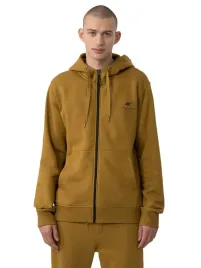 bluza-dresowa-meska-4f-z-kapturem-musztardowa-m
