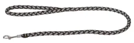 smycz-dla-psa-maxi-safe-100-cm-x-12-mm-odblaskowa-czarna-kerbl